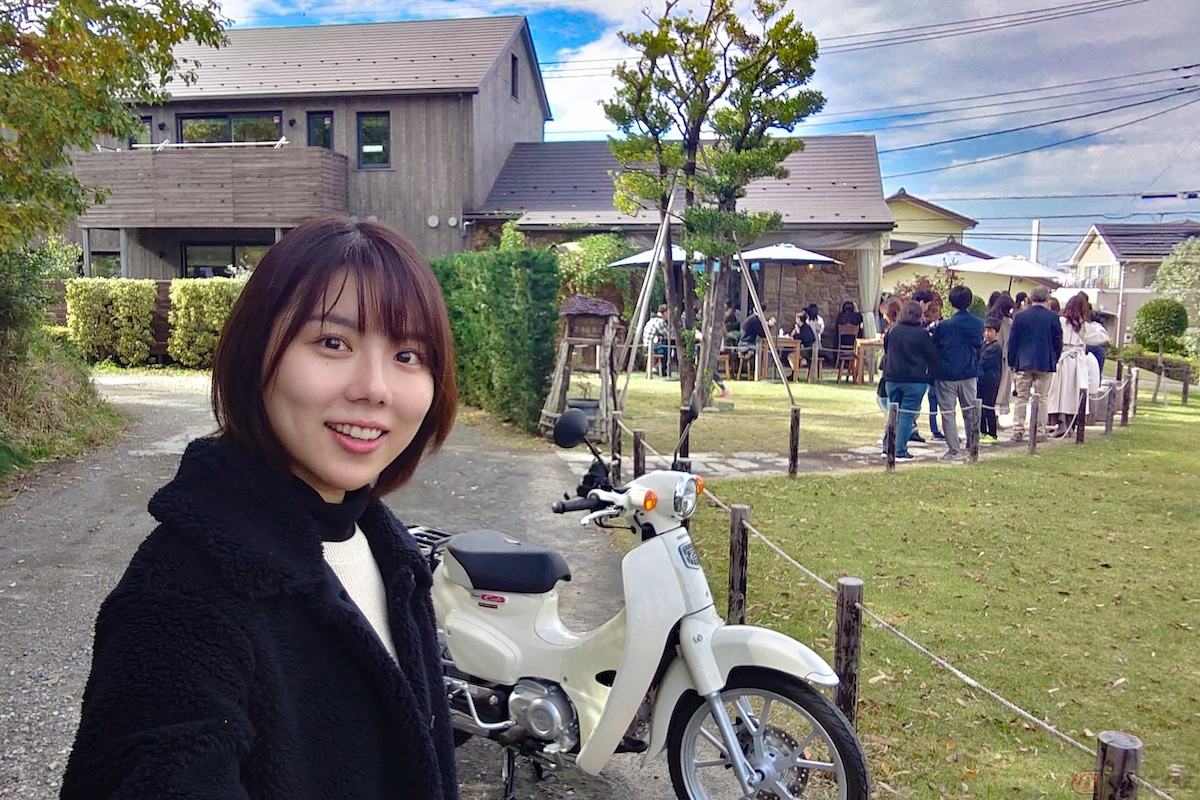 スーパーカブ110でお散歩しました