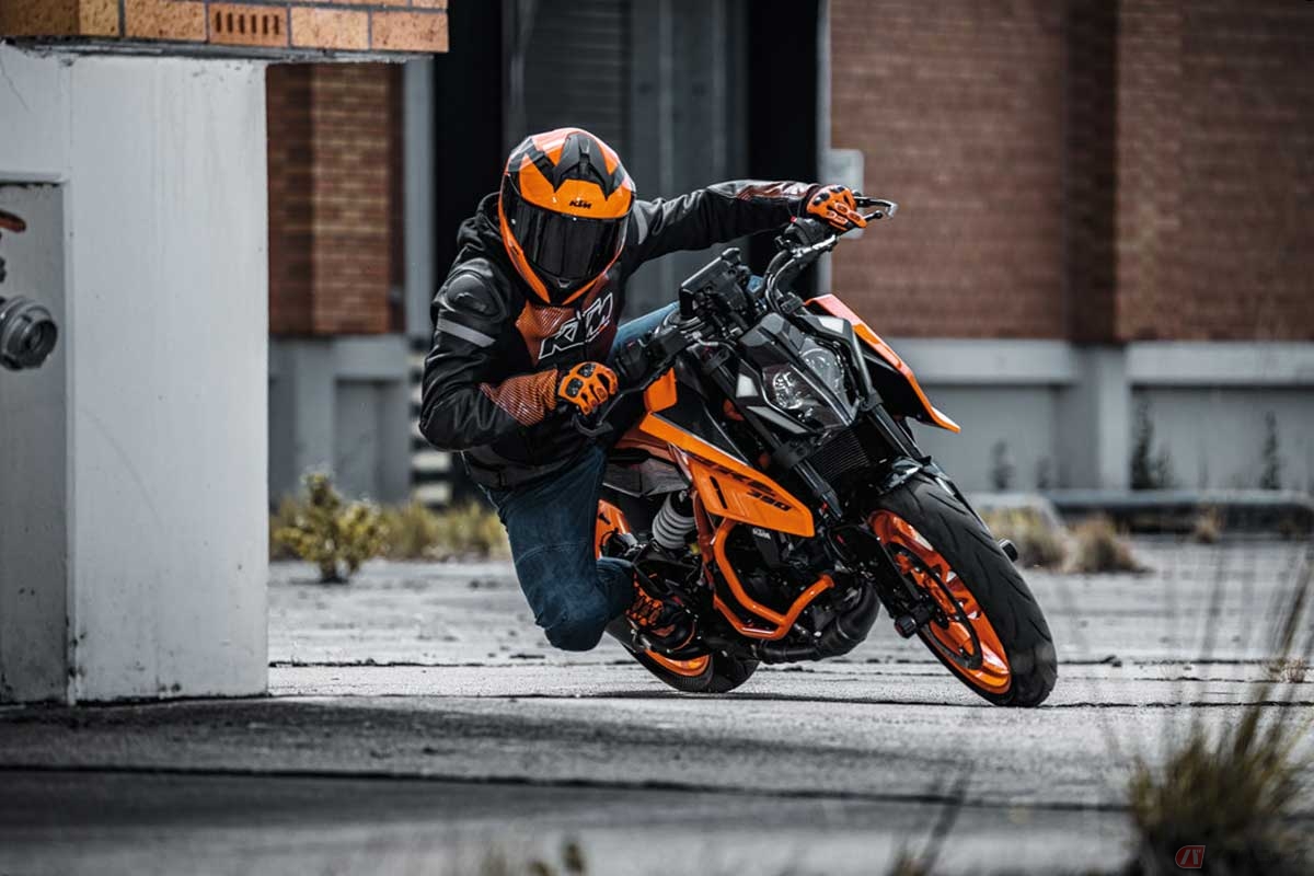 KTM「390 DUKE」（2024年型）※オプション装着車