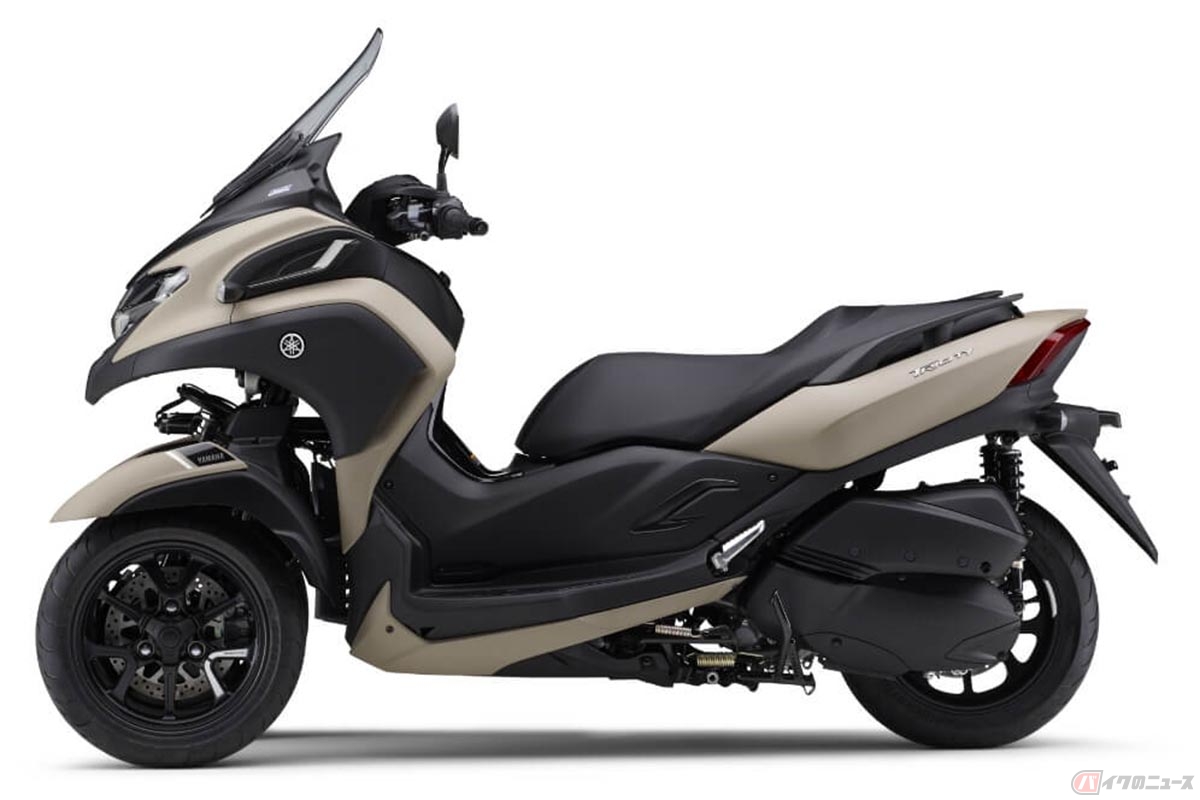 ヤマハ「トリシティ300」2024年モデル