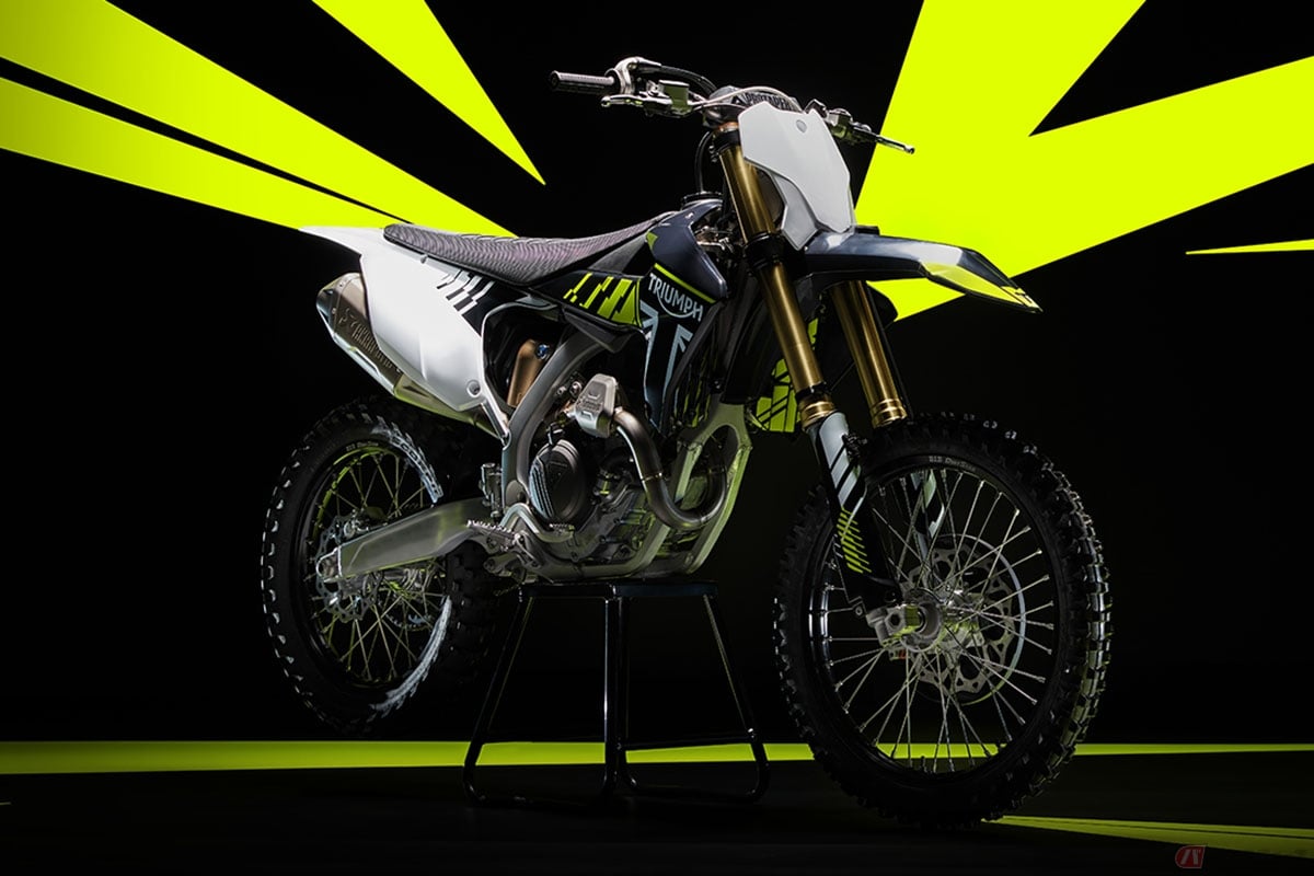 トライアンフの新型モトクロッサー「TF 250-X」