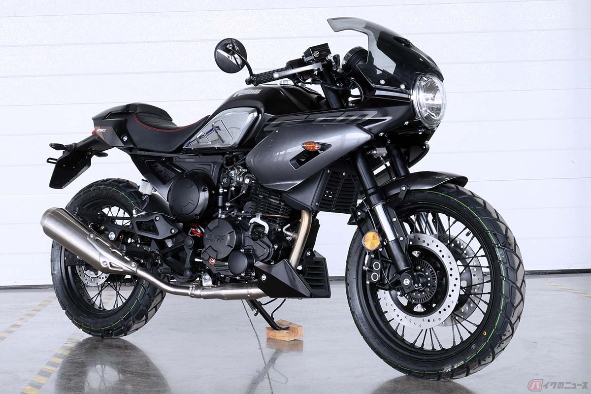 GPXの新型カフェレーサー「GTM250R」