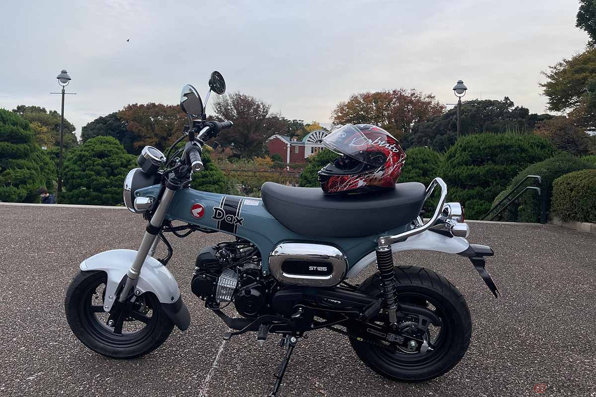 クリスさんがレンタルしたホンダ「ダックス125」