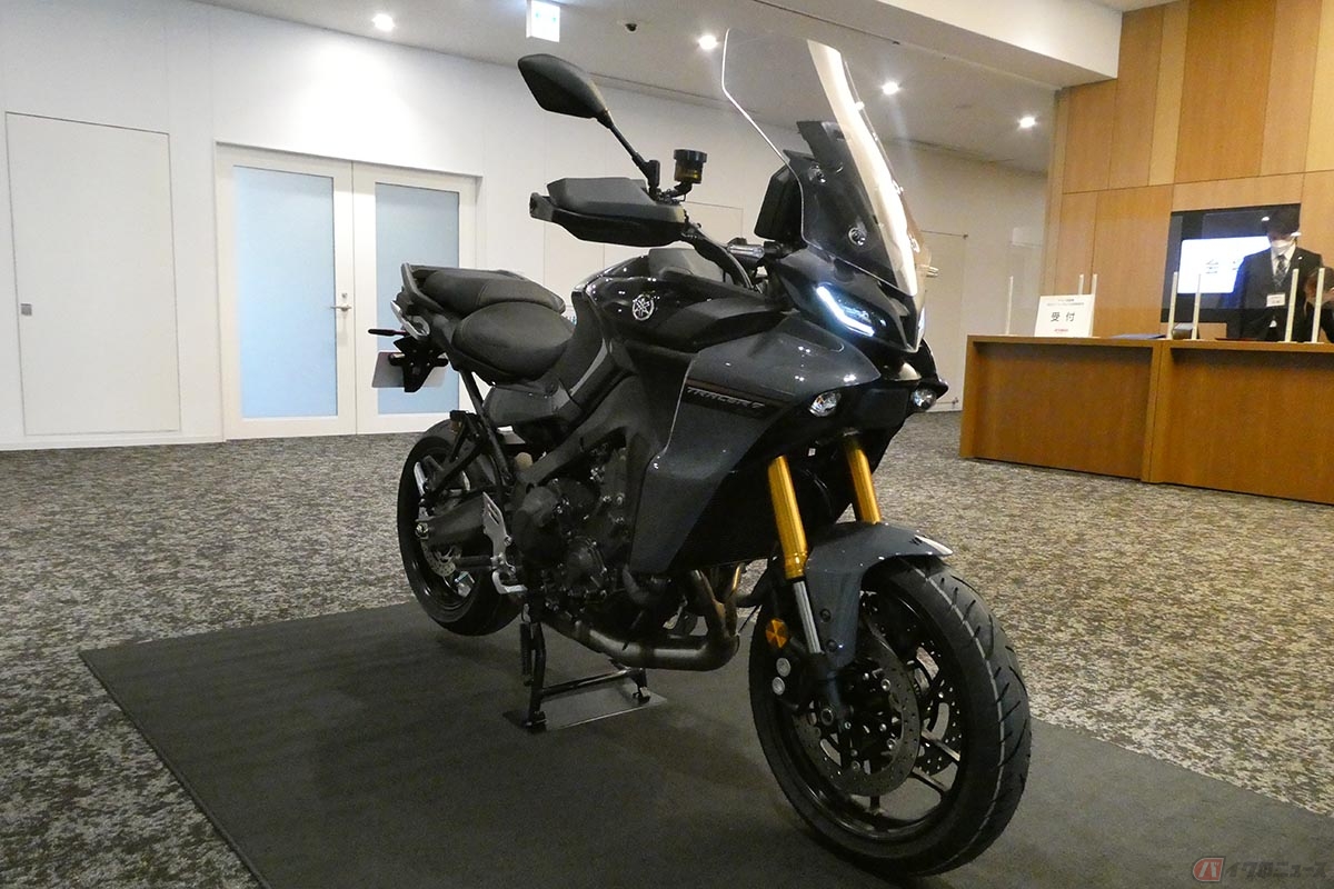 EICMA2022で公開されたヤマハ新型「トレーサー9GTプラス」