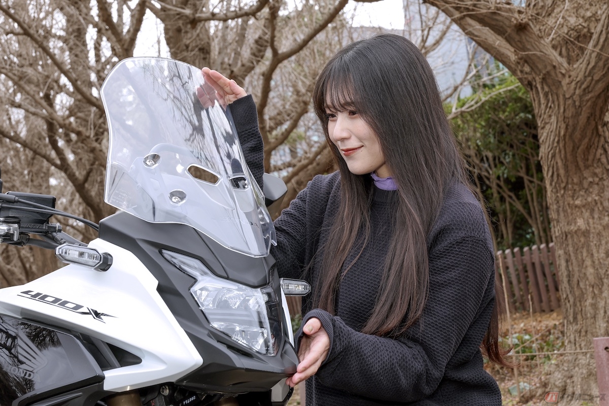 快適性や積載性にも優れているアドベンチャーモデル