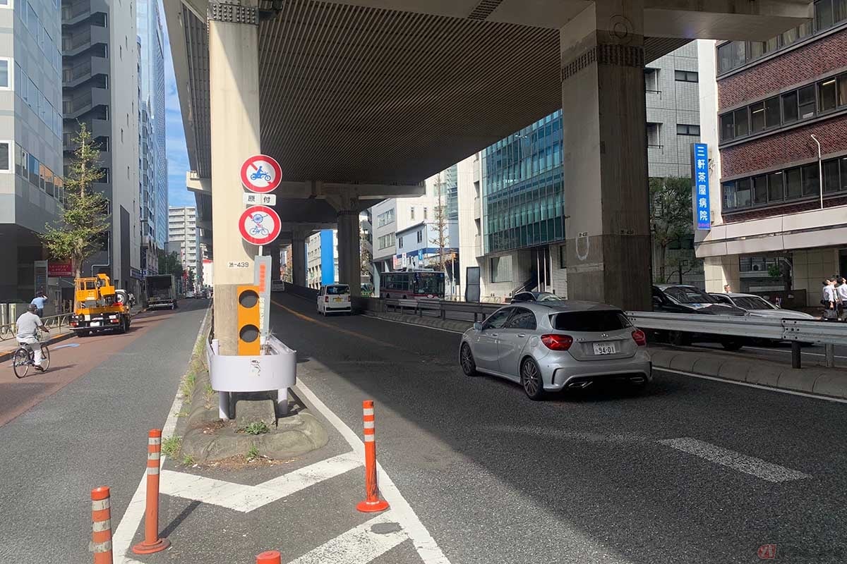 原付の補助標識は50㏄以下のバイクのみが対象