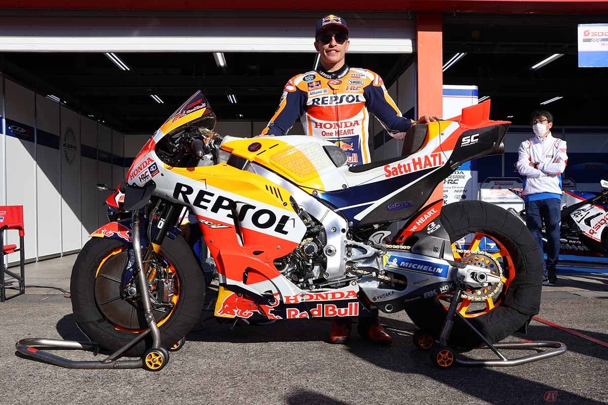 FIMロードレース世界選手権にRepsol Honda Teamから参戦するマルク・マルケス選手