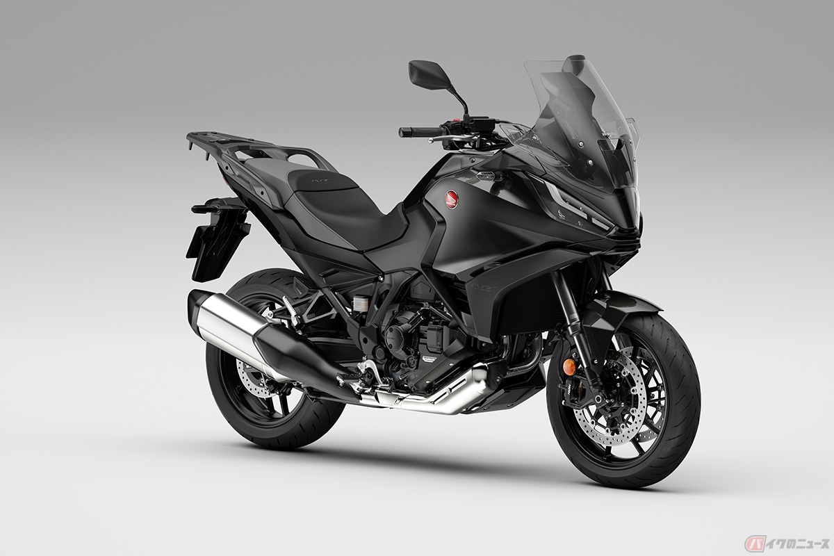 ホンダ新型「NT1100」ガンメタルブラックメタリック