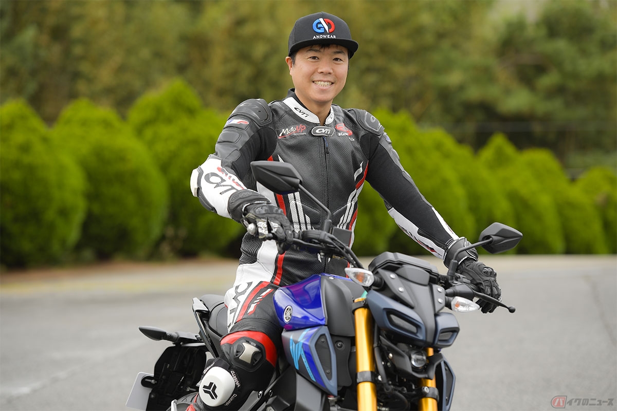 ヤマハ「MT-125」と大久保光選手