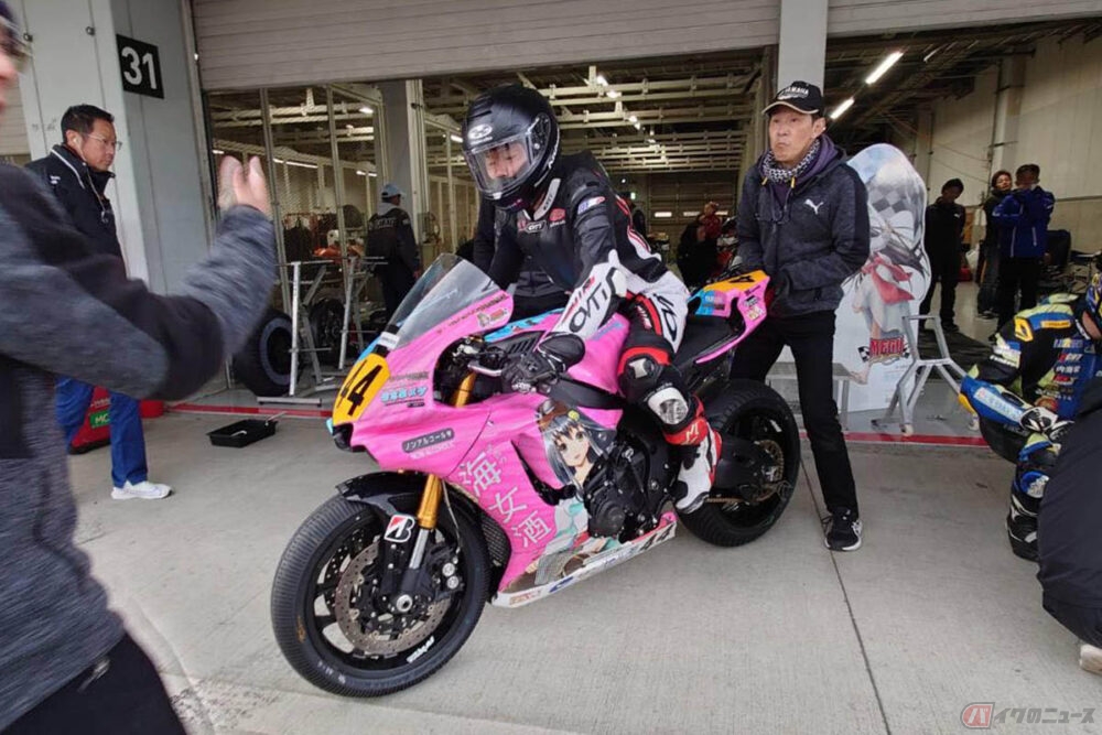 これがホントの今季の最終戦！ 萌えバイクで参戦した鈴鹿サンデー