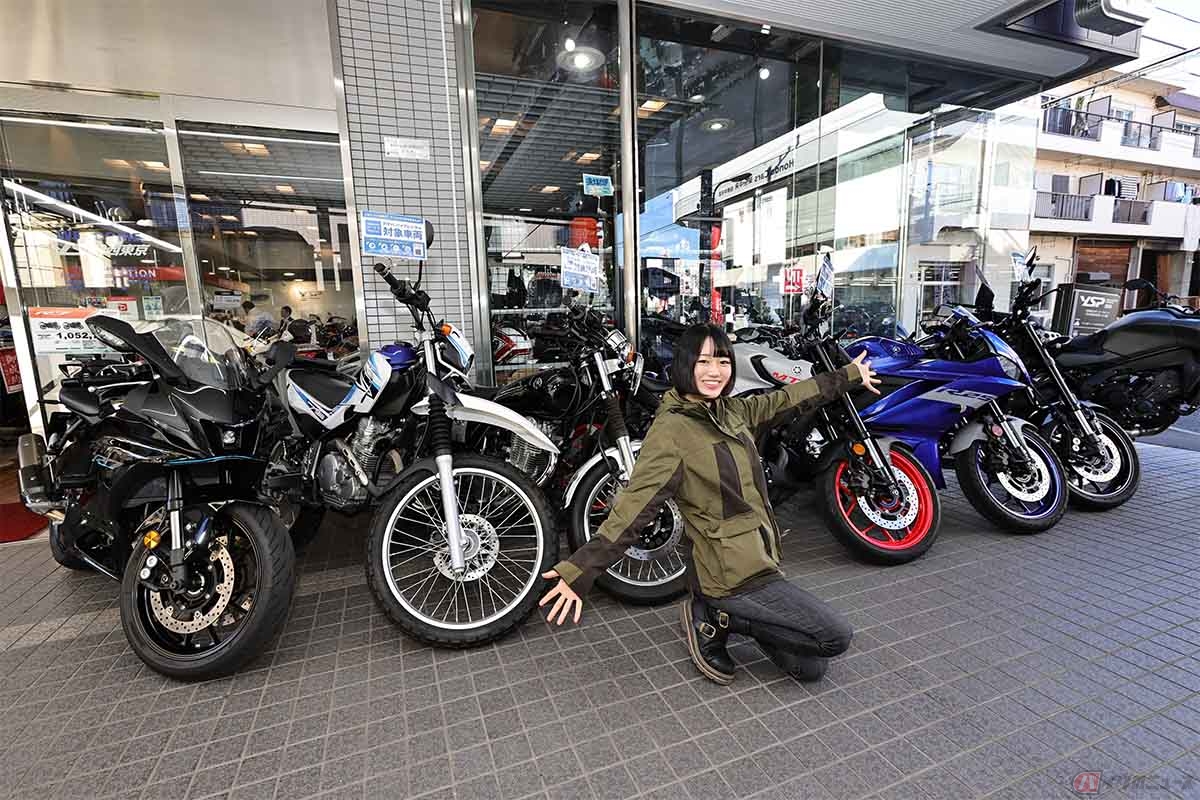 バイクのサブスクを利用するメリットのひとつは、バイクを1車種に絞らなくていいこと
