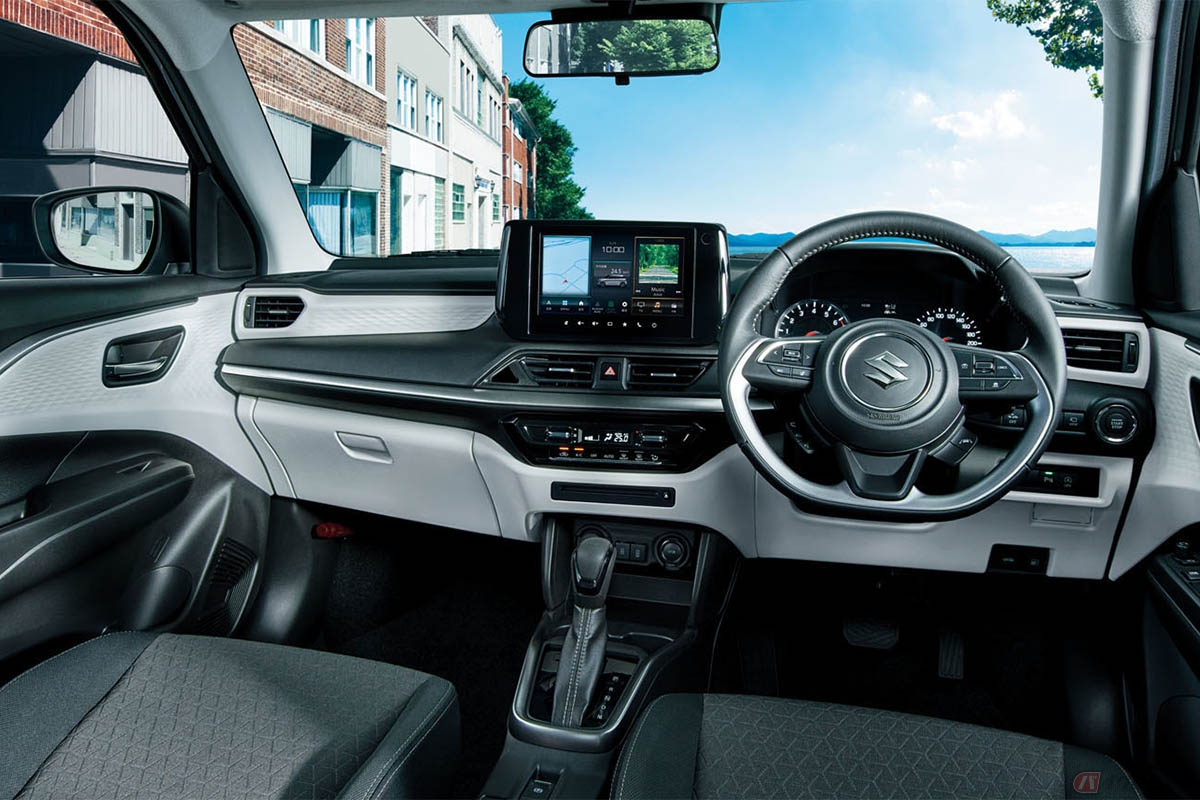 スズキ新型「スイフト」HYBRID MZのインパネ