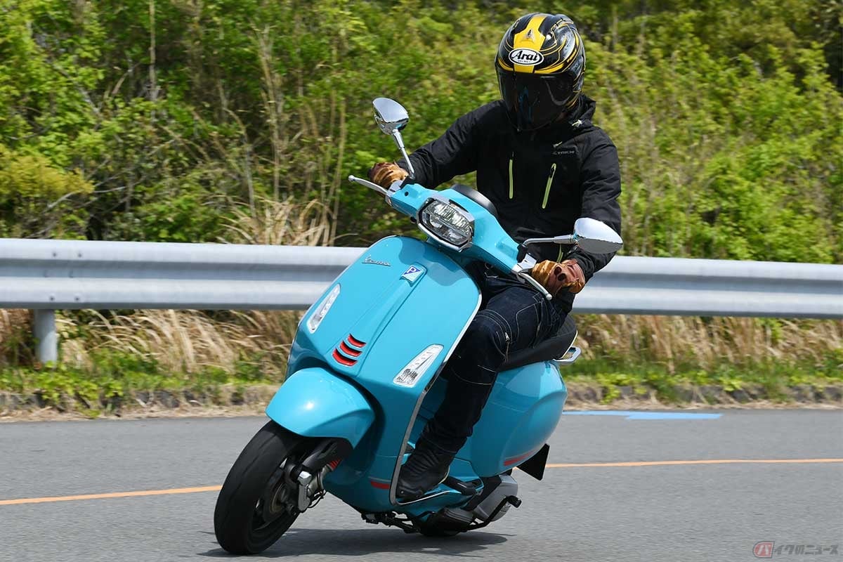 軽快で快適な走りも魅力。排気量は155ccなので原付ではなく軽二輪に区分される
