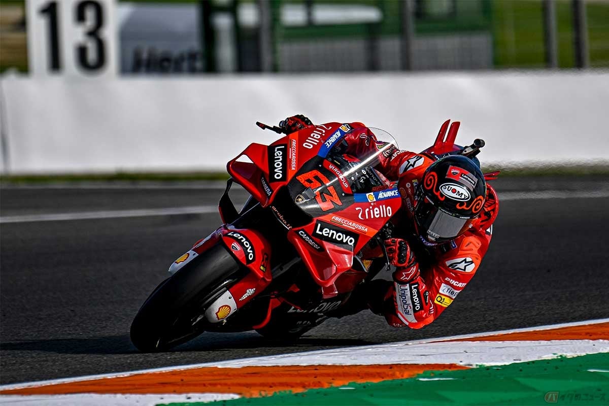 2022年シーズンのMotoGPチャンピオンに輝いたフランセスコ・バニャイア選手