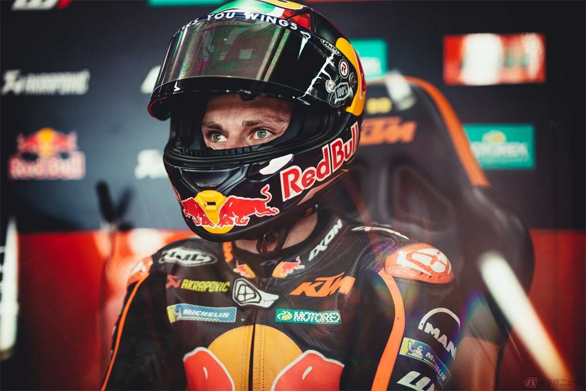 KTMファクトリーチームから継続参戦となるブラッド・ビンダー選手
