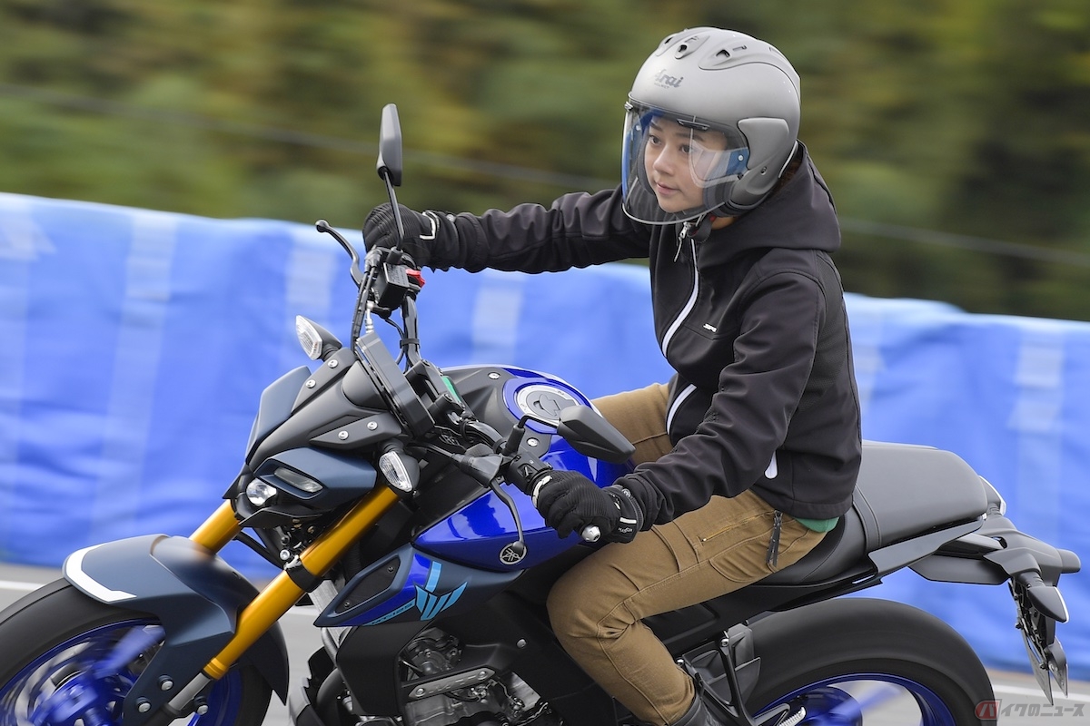 ヤマハの125cc試乗会で乗らせていただいた「MT-125 ABS」です