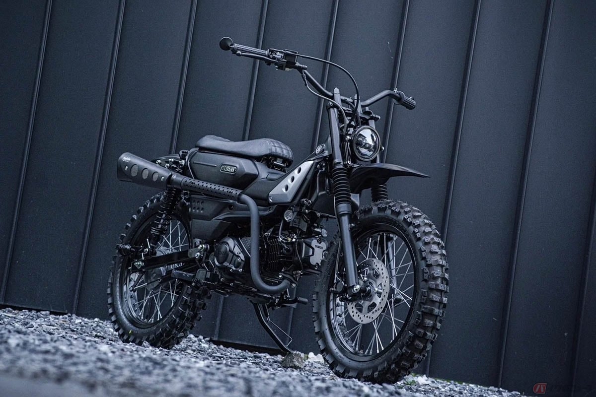 ヤマハ「PG-1」をベースにしたコンプリートカスタムK-SPEED「PG-1 ROCK SCRAMBLER」