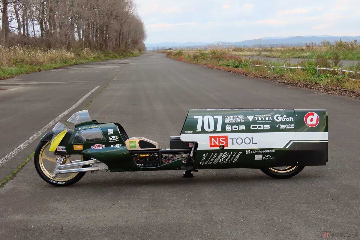 博道 向原 世界最速の原付「NSX-52」 非公認ながら最速記録を15km／h以上更新