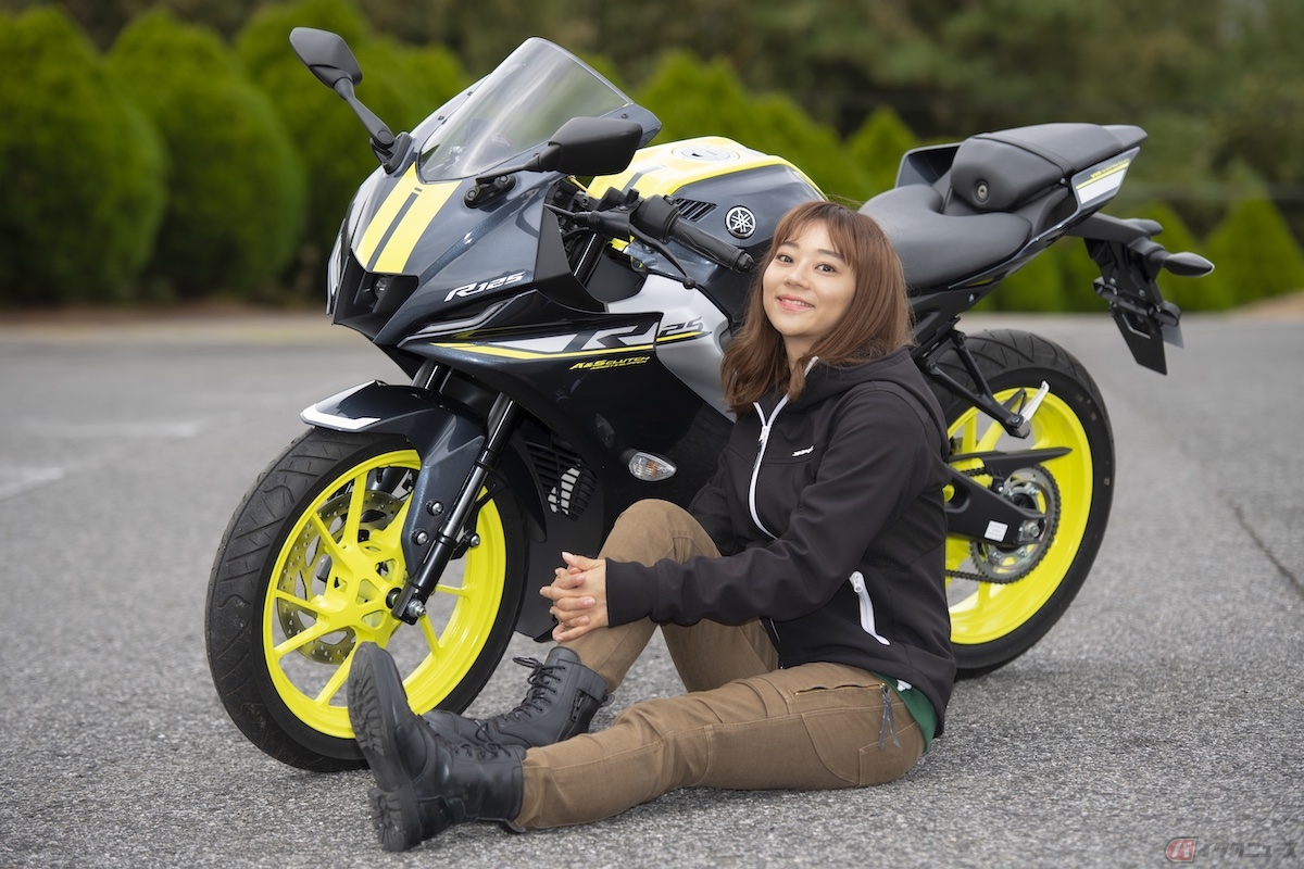 ヤマハの原付二種ロードスポーツ「YZF-R125 ABS」の私的イケメン度は、☆☆☆☆☆。ついに出ました星5つ