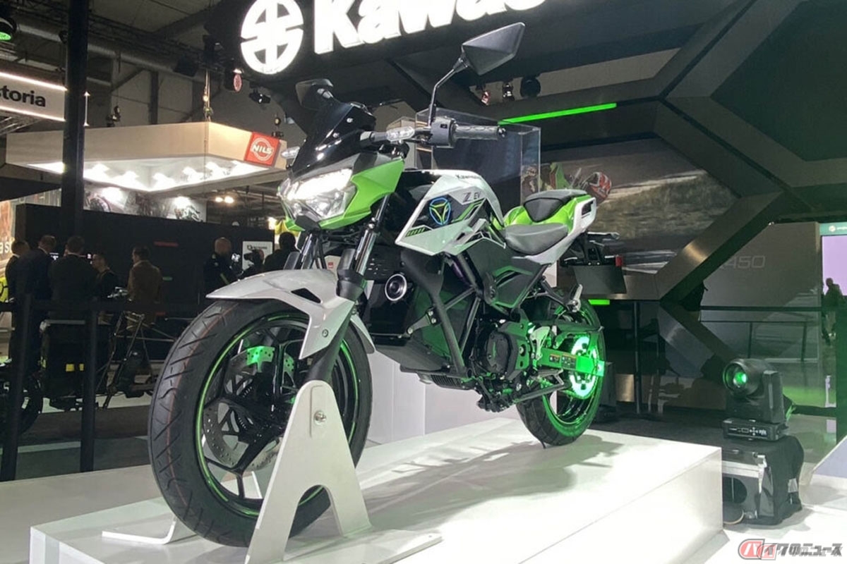 カワサキの新型原付二種電動バイク「Z e-1」
