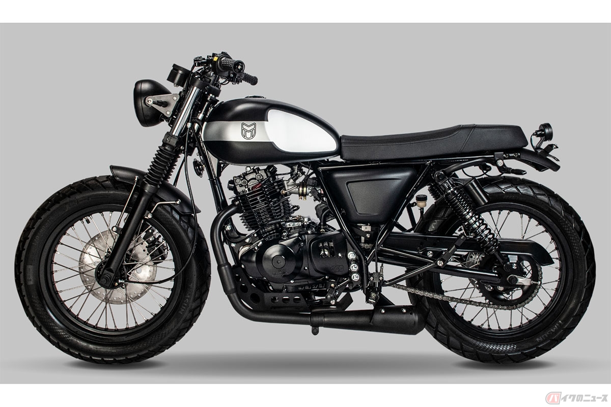 MUTT MOTORCYCLESの新型モデル「GT-SR 250」