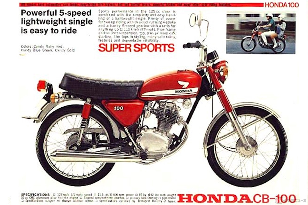 ホンダ「CB-100」