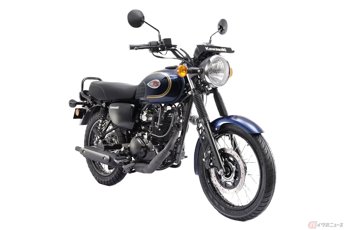 カワサキW175 カワサキ「W175」 2024年モデルをインドで発表 | バイクのニュース
