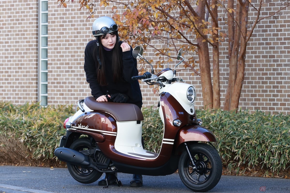 原付一種スクーターといえば、買い物や通勤通学といった生活の足として使うバイクというイメージ