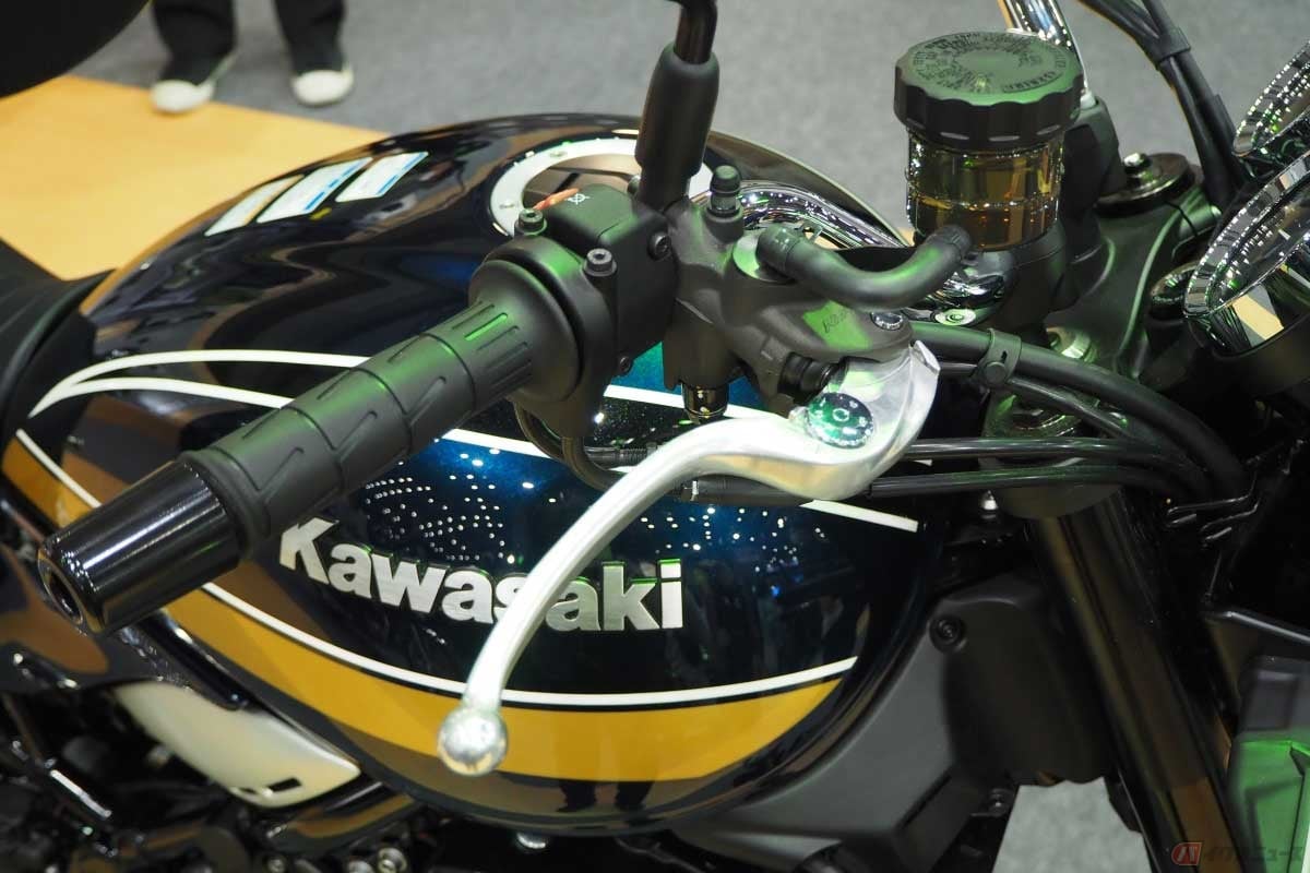 カワサキ「Z900RS」のラジアルマスターシリンダー