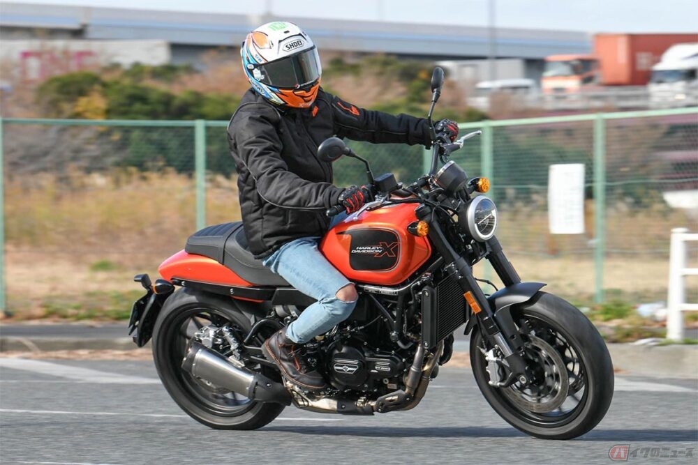 500㏄でもシッカリ「ハーレー」！ハーレーダビッドソン「X500」に試乗