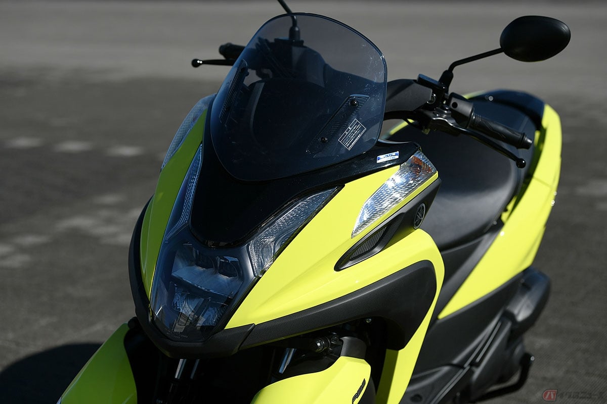 ヤマハ「トリシティ125」ライトリーフグリーンソリッド