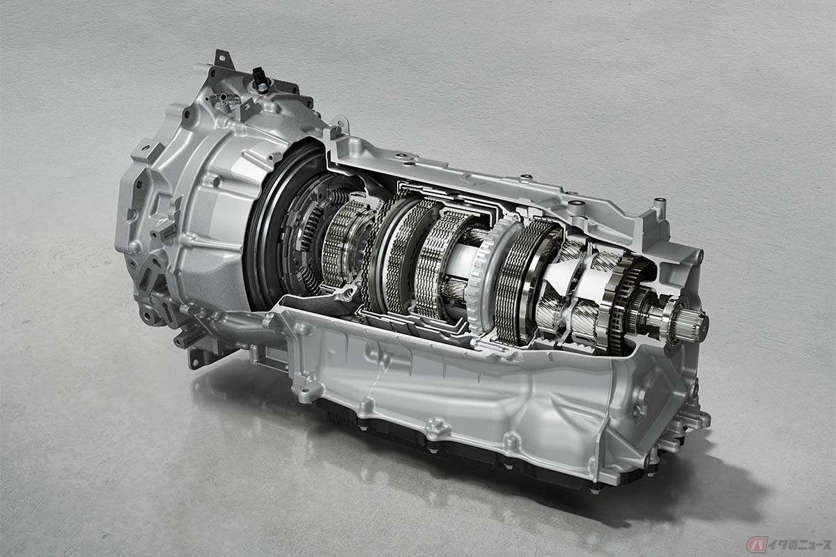 第58回機械振興賞の「機械振興協会会長賞」を受賞したマツダの新開発8速オートマチックトランスミッション