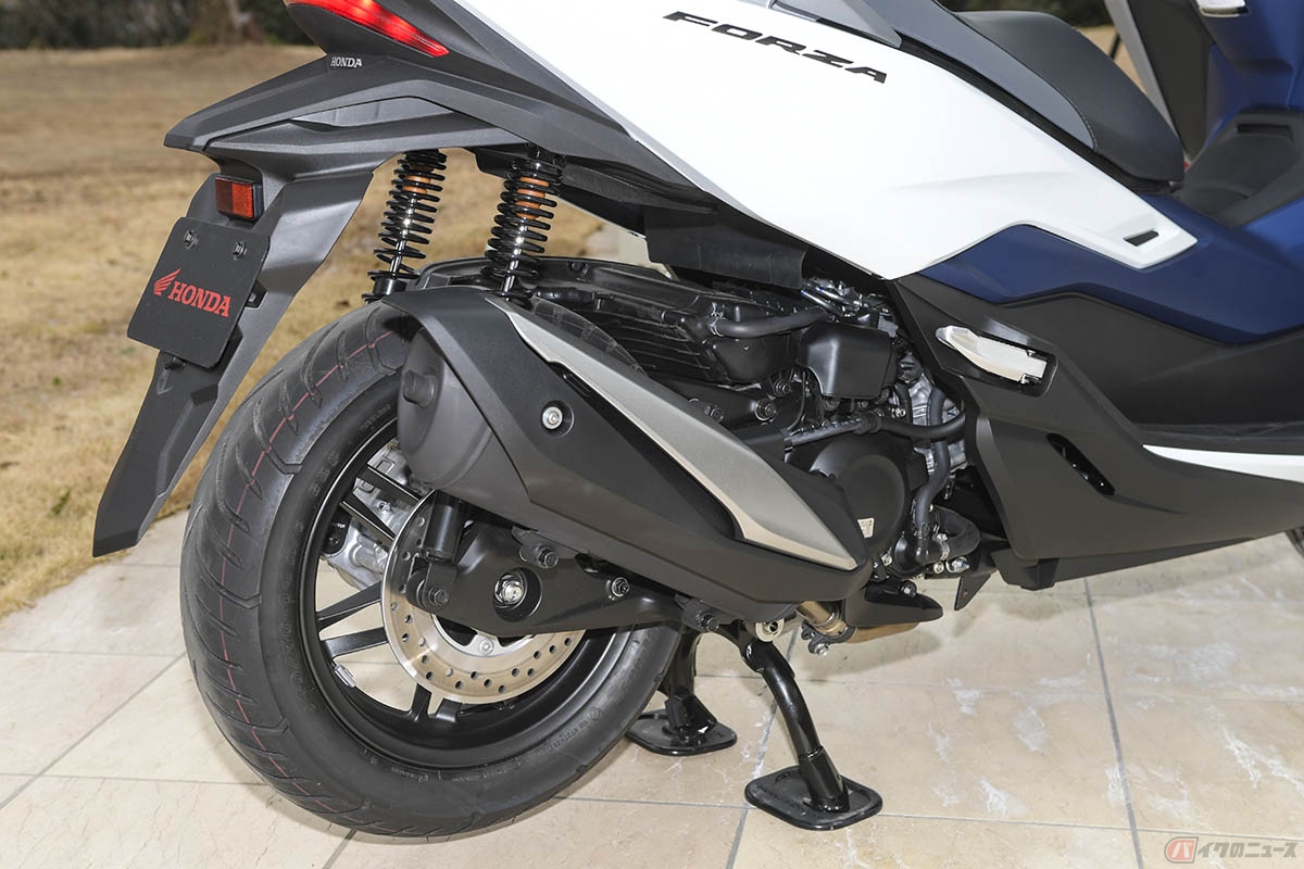 センタースタンドは安定感抜群