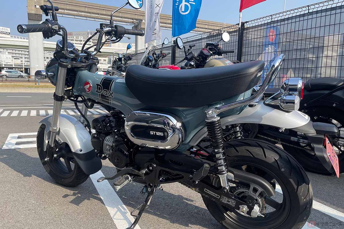 クリステル・チアリさんとゆっき～ちゃんがレンタルバイクで楽しんだホンダ「ダックス125」
