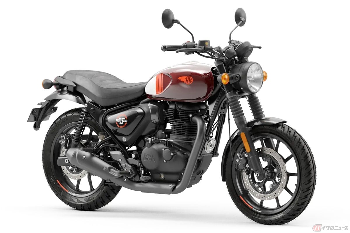 ロイヤルエンフィールド「ハンター350」 2024年モデルをインドで発表