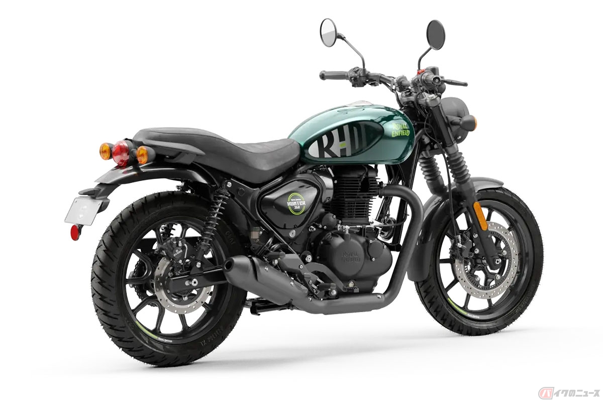 ロイヤルエンフィールド「ハンター350」Dapper G