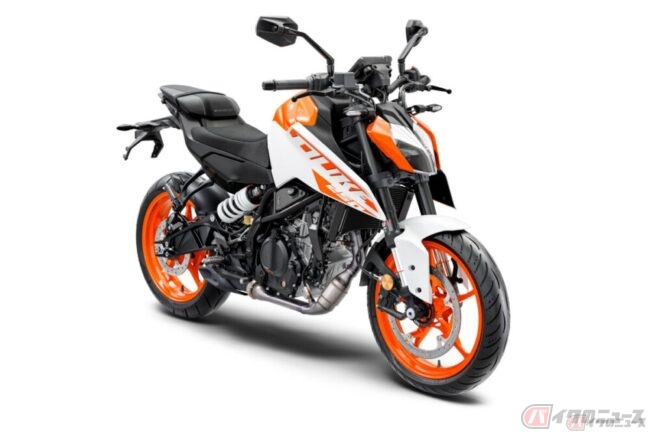 KTM「250 DUKE」 全面刷新した新型モデルを発売 | バイクのニュース