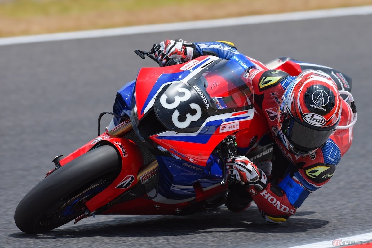 2023 FIM世界耐久選手権(EWC)第3戦 “コカ・コーラ”鈴鹿8時間耐久ロードレース 第44回大会で優勝したTeam HRC with Japan Post