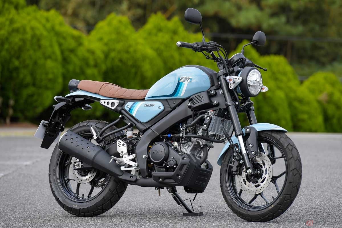 ヤマハ「XSR125」の慣らし運転中のエンジン回転数上限は6600r/minとされている