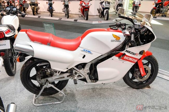 1984年にデビューした世界最速の系譜を公道で味わえるホンダ「NS250R