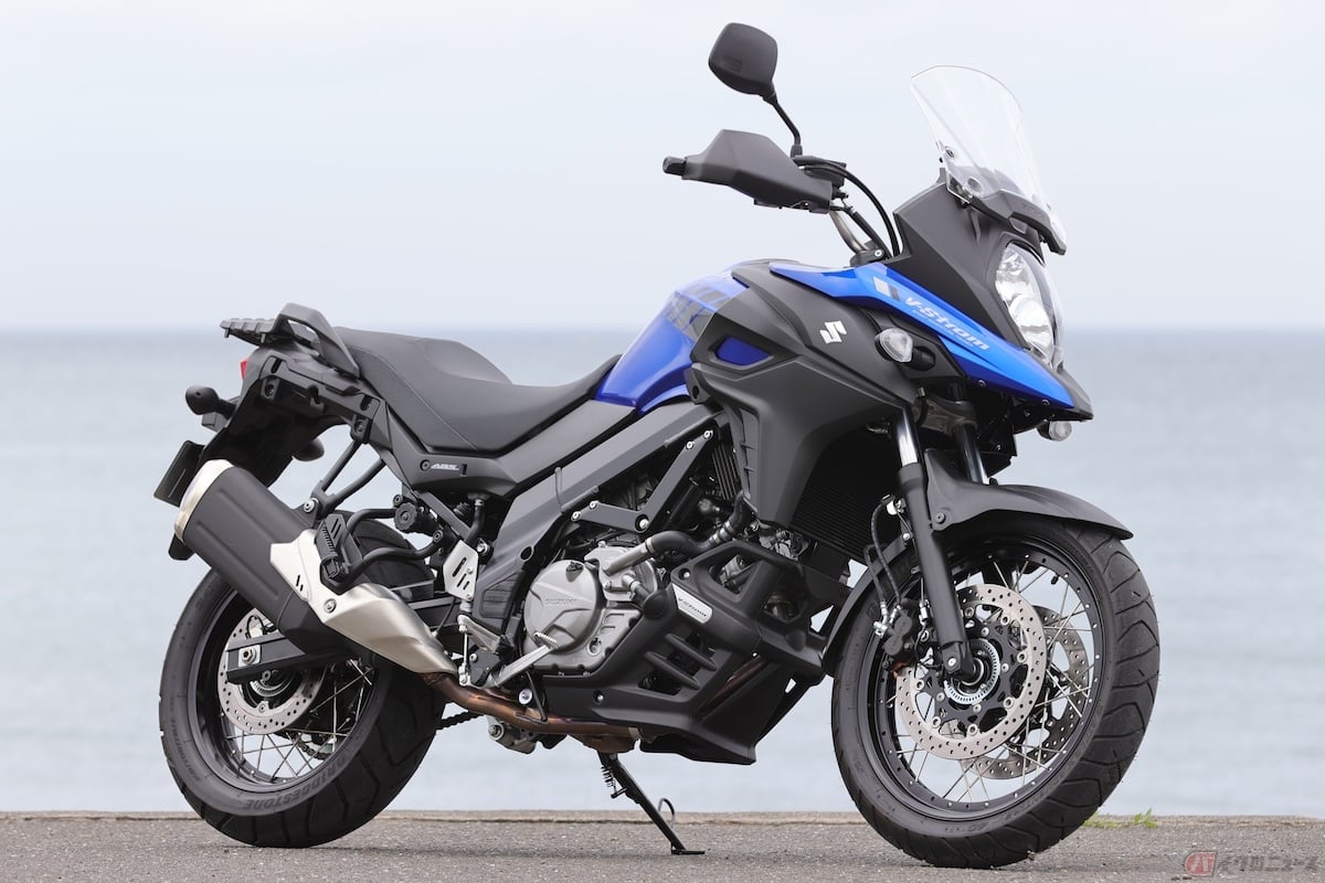 スズキのアドベンチャーモデル「Vストローム650」(写真:2020年型)