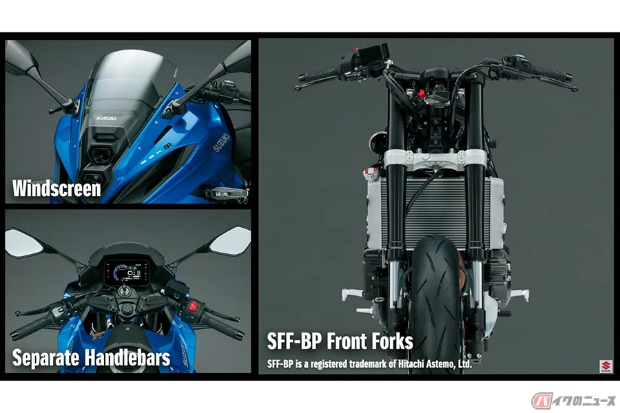 スズキ「GSX-8R」 最新フルカウルモデルを1月25日に日本で発売