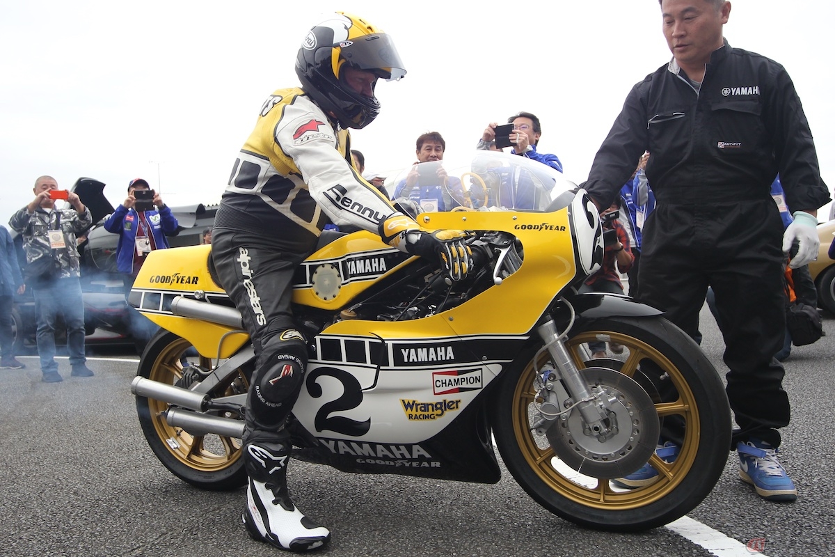 1982年型YZR500のエンジンを排気量アップして1983年に登場した「YZR700」とキング・ケニー