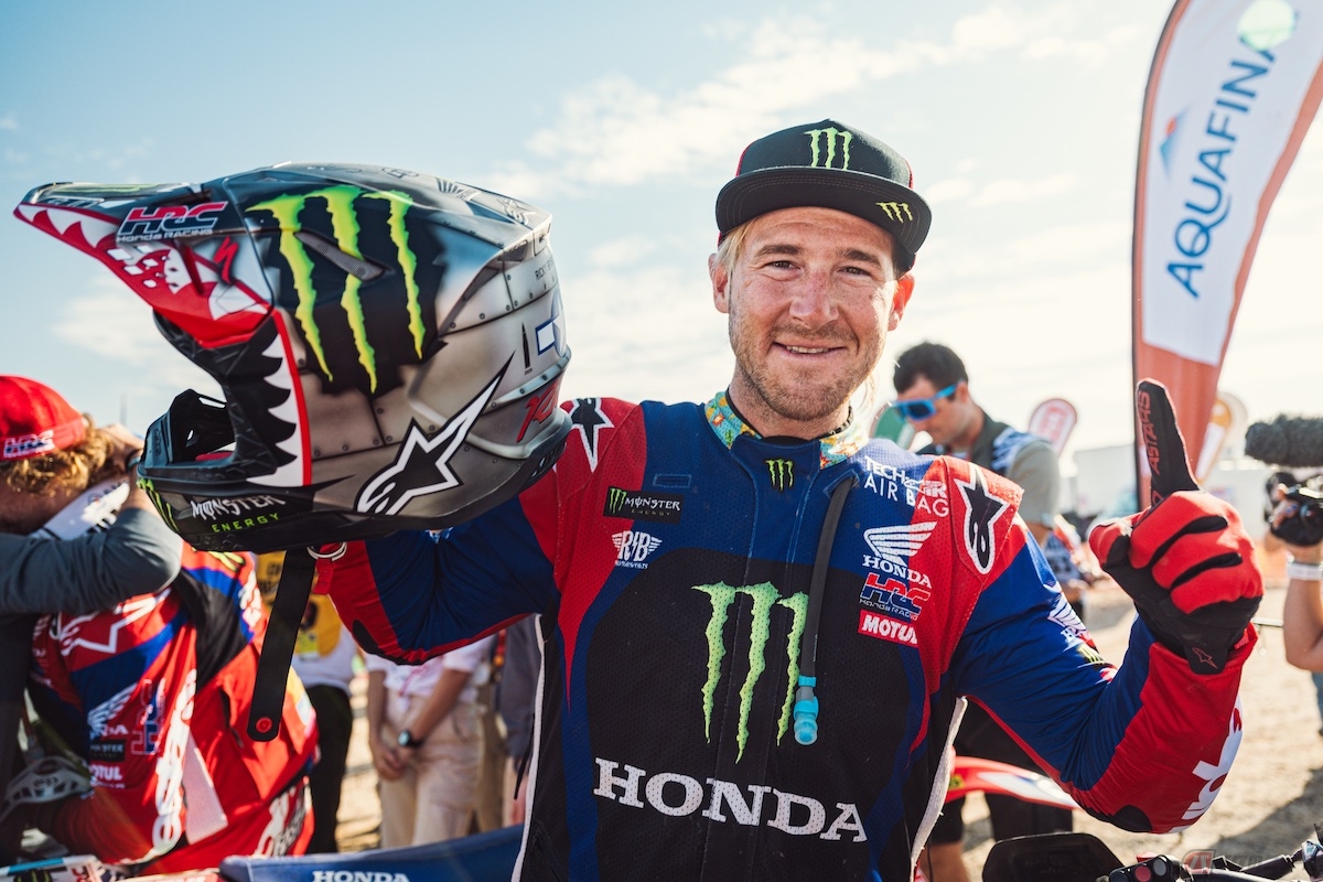 Monster Energy Honda Team リッキー・ブラベック選手(自身2度目の総合優勝)