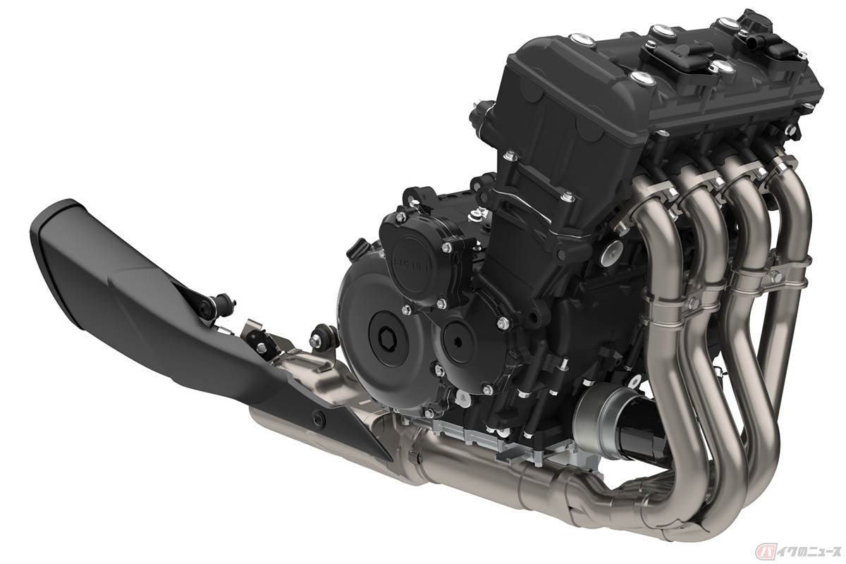 スズキ「GSX-S1000GX」に搭載された「K5」由来のエンジン