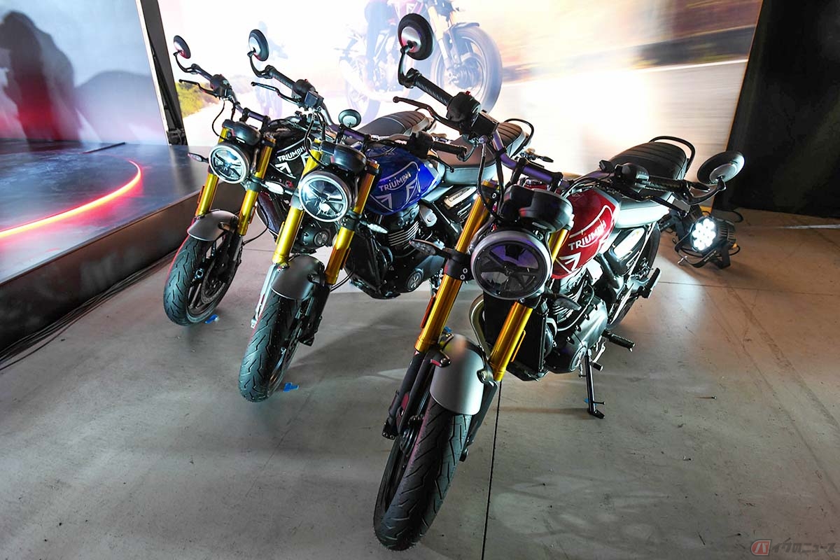 トライアンフの新型モデル「Speed 400」