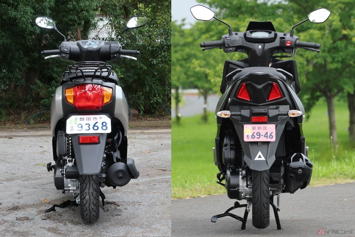 原付と名のつくバイクの区分は、排気量によって「原付一種」と「原付二種」に分けられる