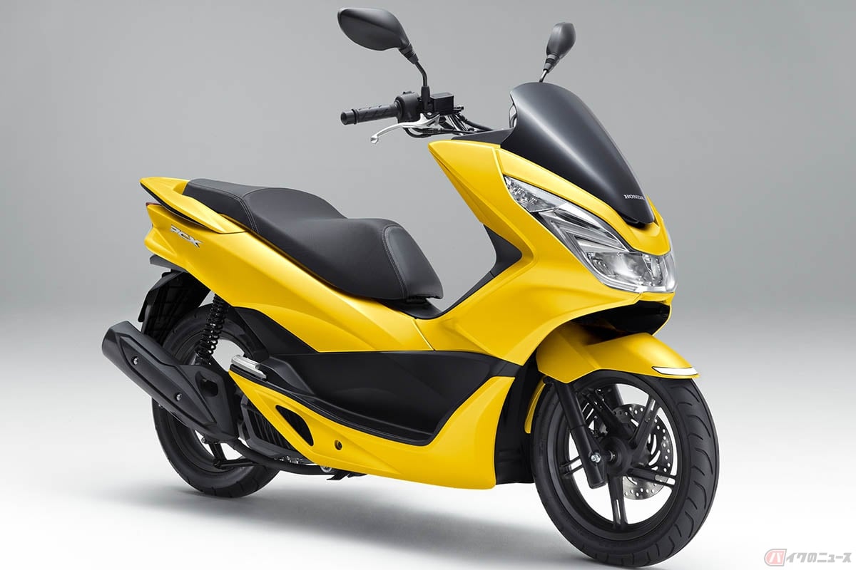 ホンダ「PCX125」クリッパーイエロー
