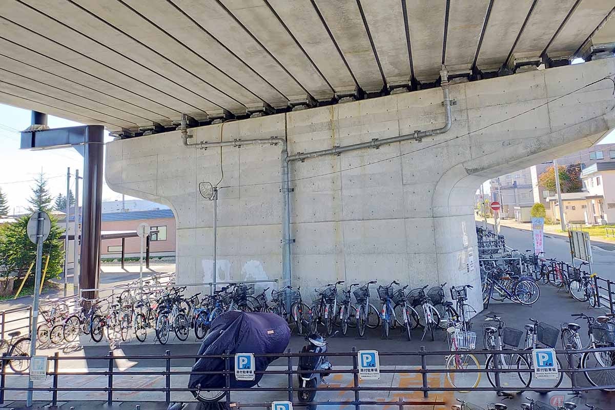 原付用駐輪場に51㏄以上のバイクを停める行為も違反
