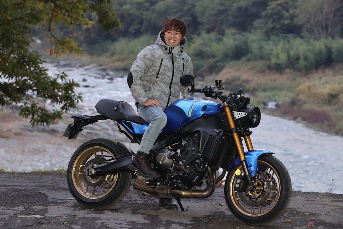 ヤマハ「XSR900」と石塚健選手