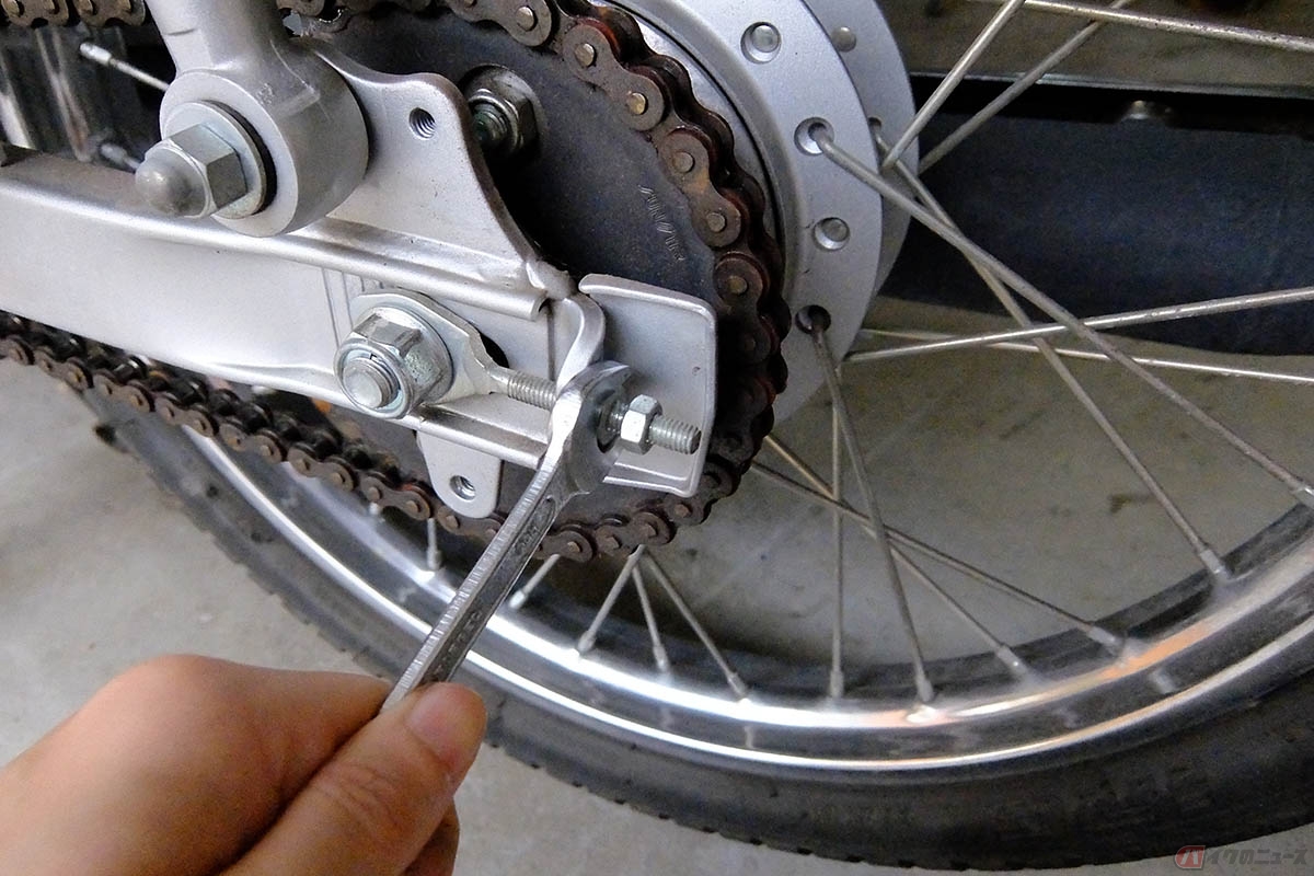 バイクのチェーンは定期メンテナンスが必要